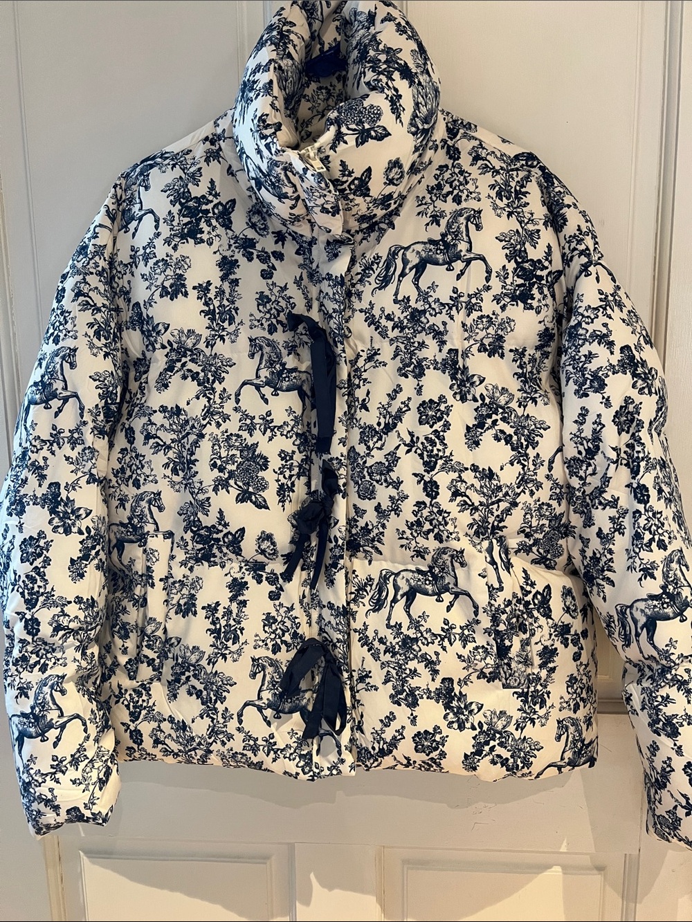 Puffy jacket for cold weather. Light weight.  NWT